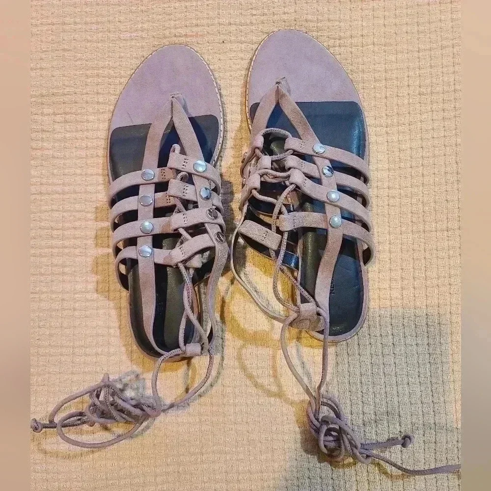 New Rebecca Minkoff Evonne Lace Up Sandals - Picture 3 of 4